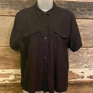 Old Navy Tall Linen Camp Shirt